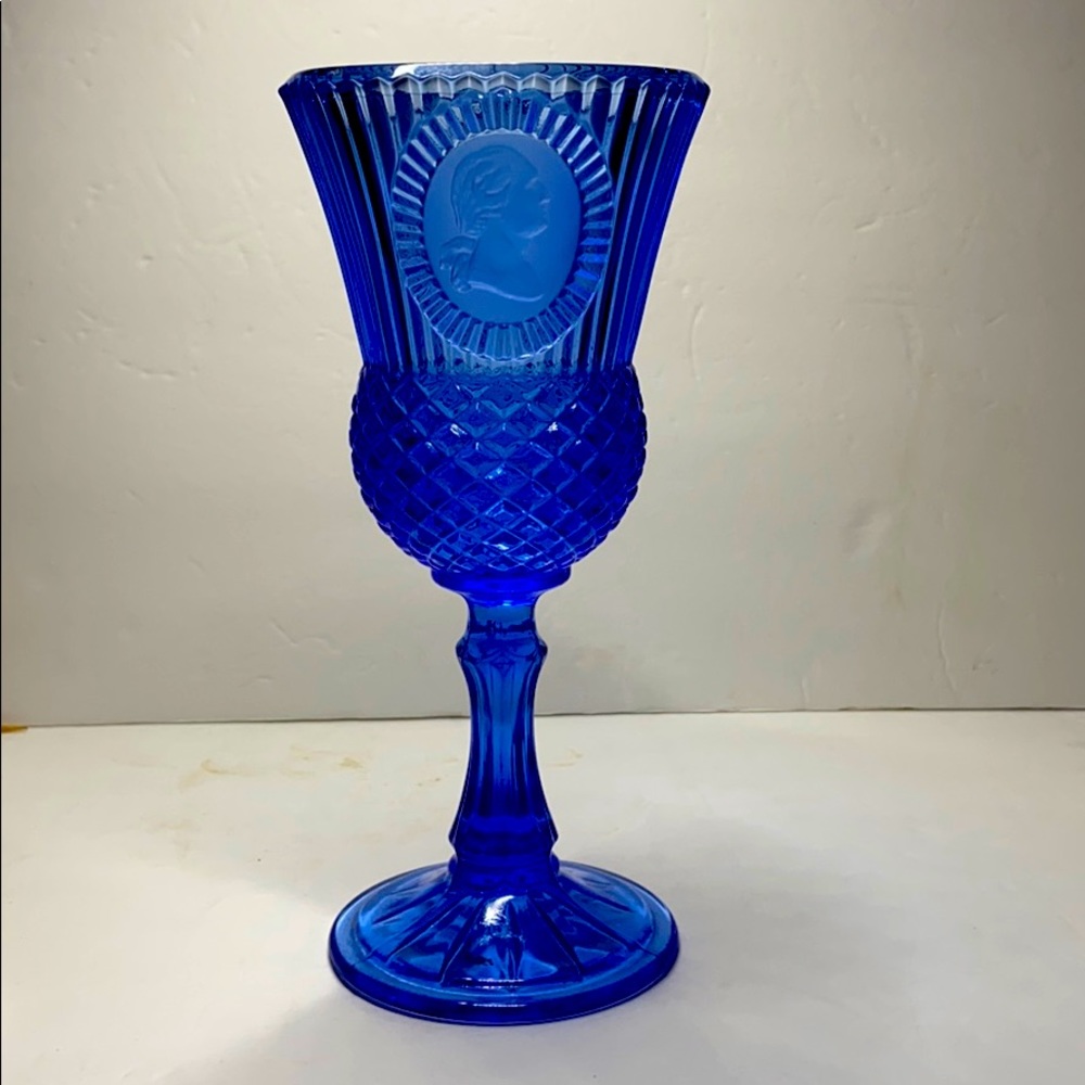 GEORGE WASHINGTON GOBLET by Fostoria for Avon